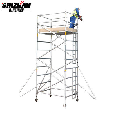 H Frame scaffolding adjustable height scaffolding