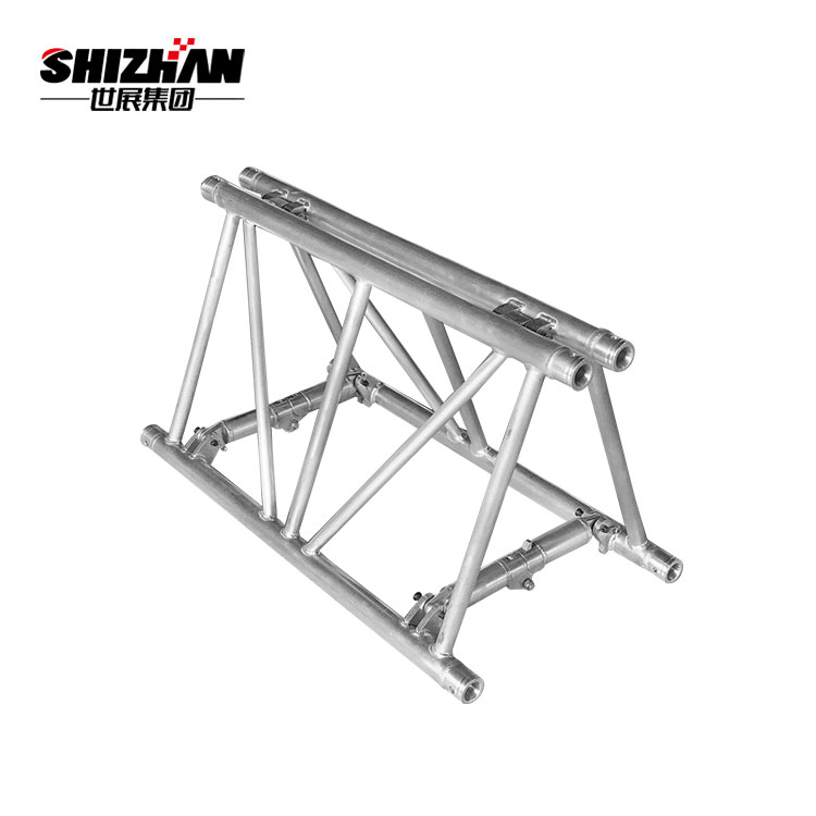 Folding truss exhibit and display truss