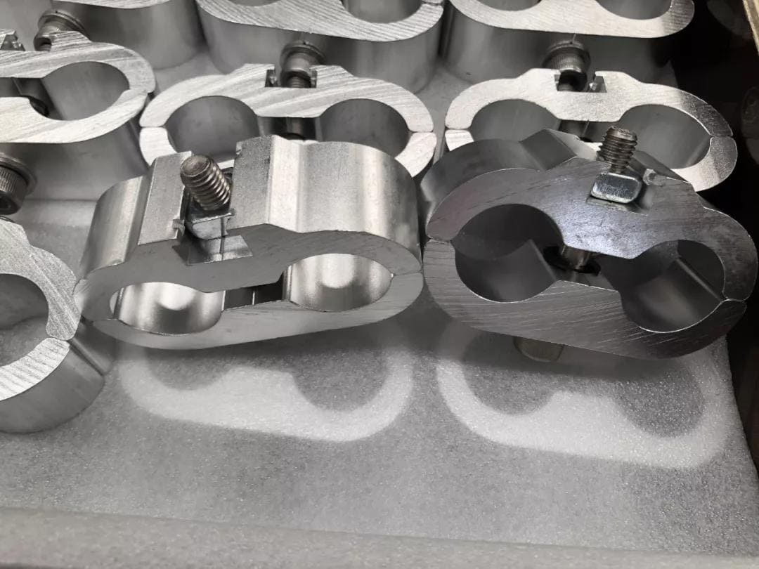 Aluminum alloy polished buckle Aluminum alloy polished buckle